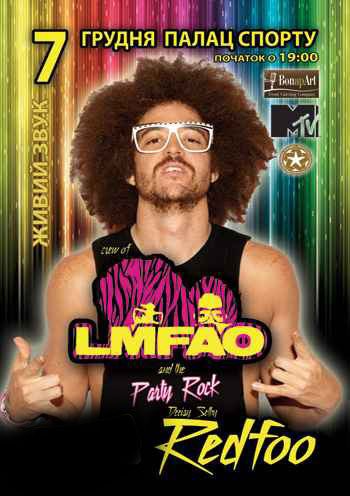 LMFAO Redfoo and The Party Rock Crew