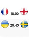  Франция - Англия Украина - Швеция (официальная фан зона Евро-2012)