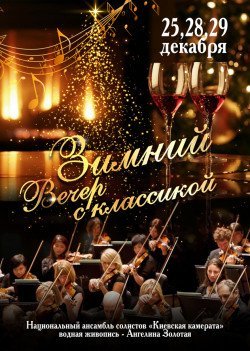 Зимний вечер с классикой. Киев